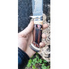 РАМЗЕС авторський ніж ручної роботи майстра Leo Knife, сталь к390 в ламінаті з нержавіючого дамаску, 63 HRC, купити замовити в Україні